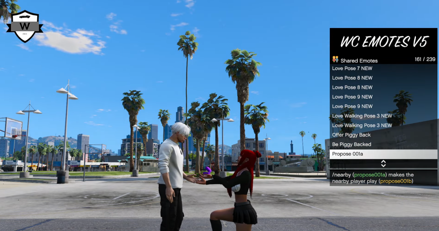 DPEmotes White Customs 5.0 Emotes _1.png