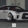 Nissan GTR R35 Animated Colorful Edition